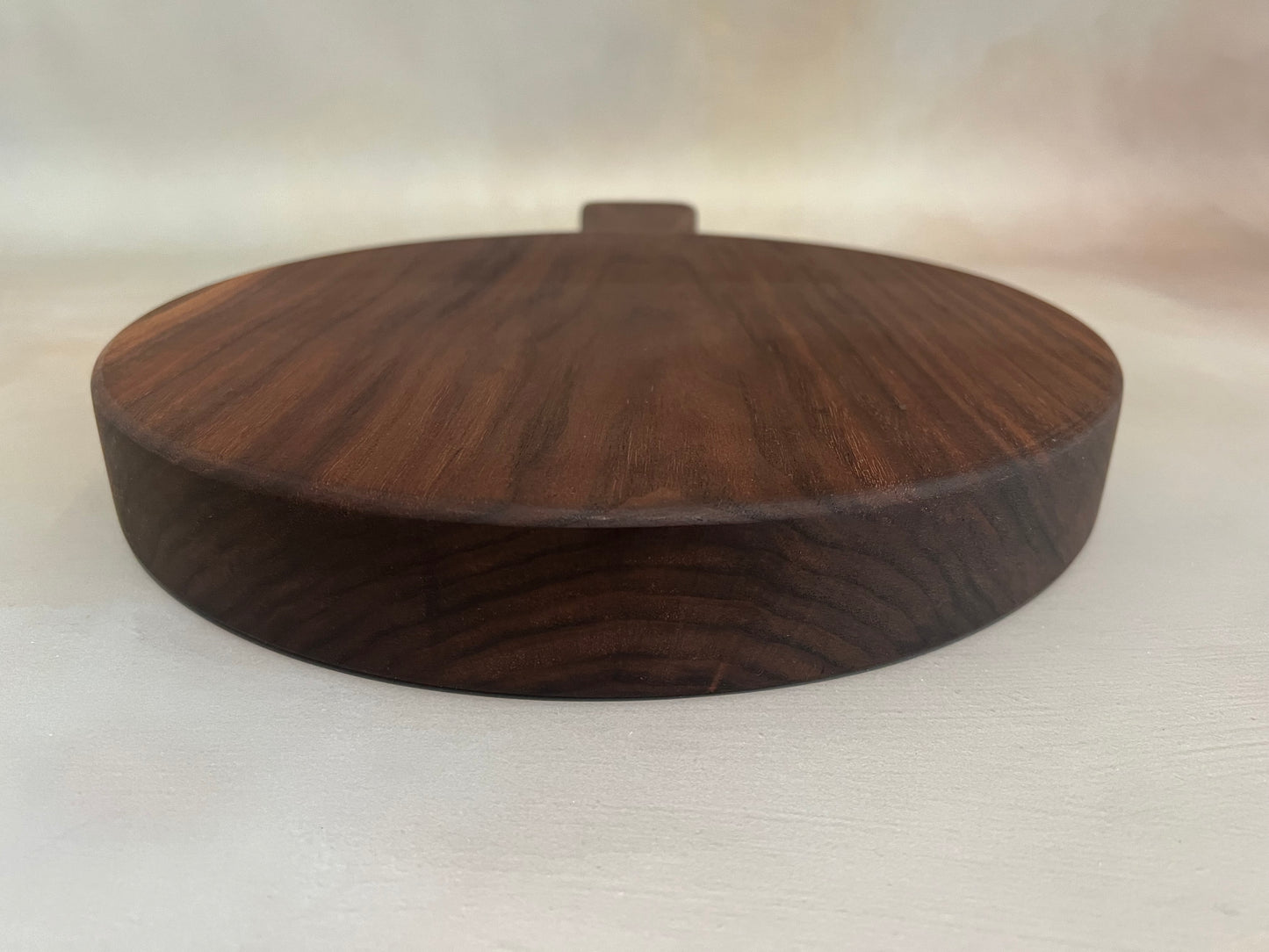 Round Walnut Cheese Board