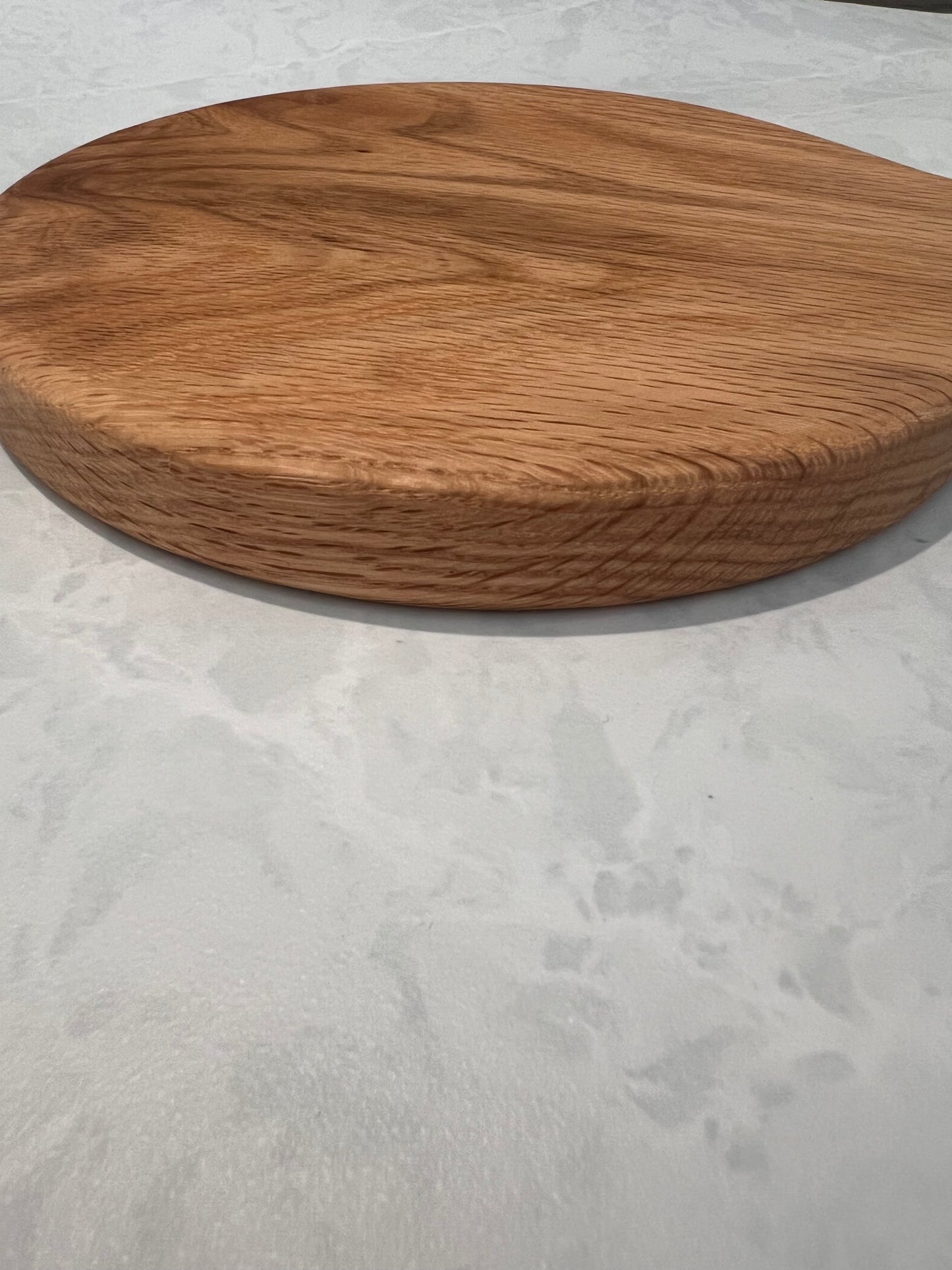 Red Oak Round Cheese Board