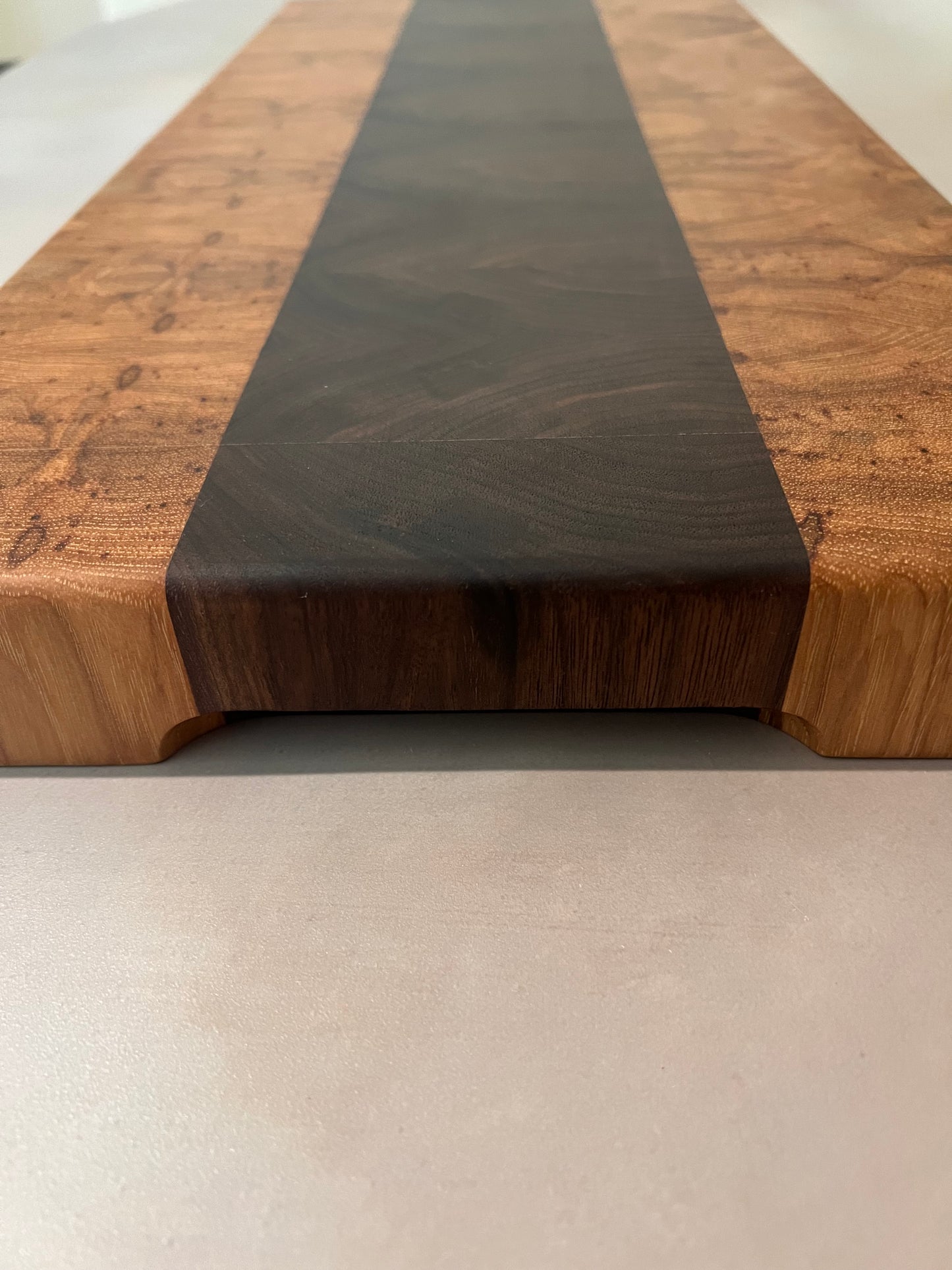 Hickory and Walnut multi-purpose board