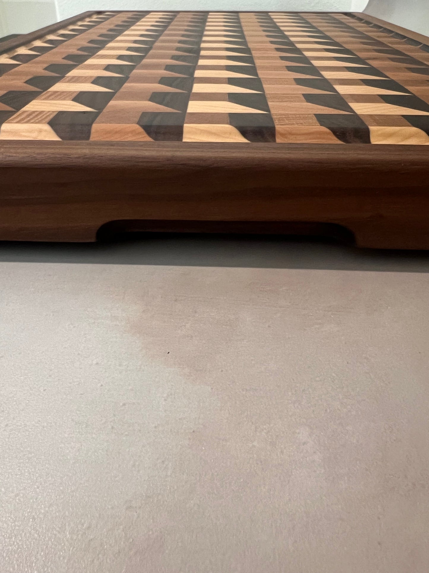 3D End Grain Board