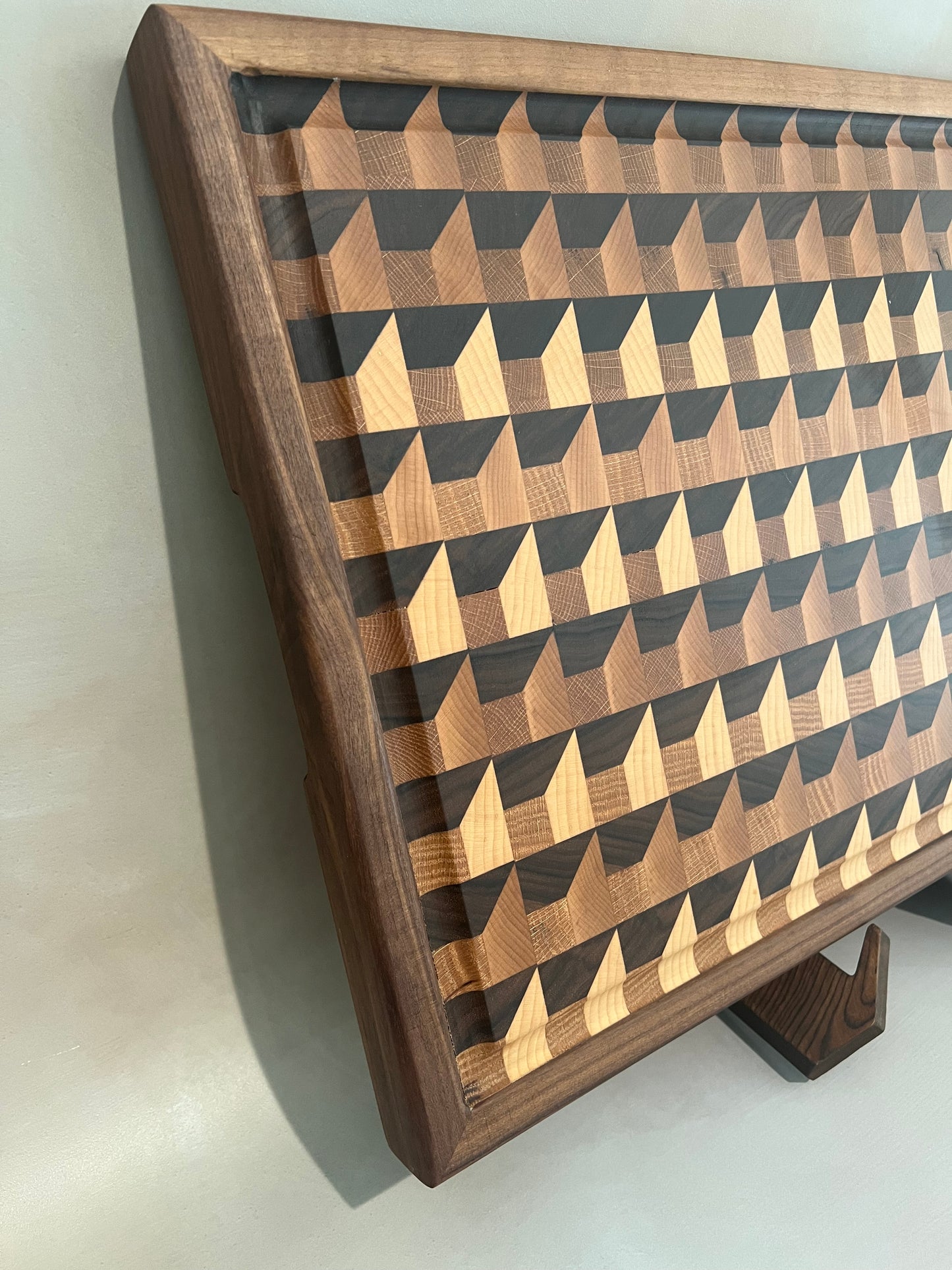 3D End Grain Board